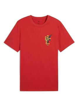 Maillot Puma Road To Unity rouge pour homme