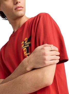 Maillot Puma Road To Unity rouge pour homme