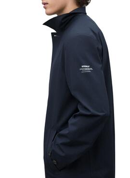 Trench-coat Ecoalf. Nimega marine pour homme