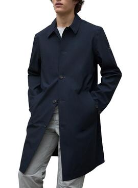 Trench-coat Ecoalf. Nimega marine pour homme