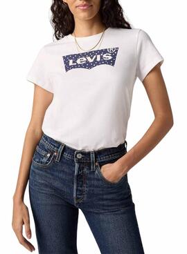 T-shirt blanche Levi's Perfect pour femme.