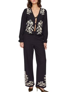 Haut Vila Polene noir pour femme