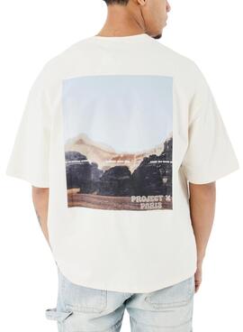 Maillot Project X Paris Canyon beige pour homme