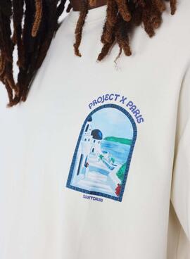 T-shirt Project X Paris Santorini beige pour homme