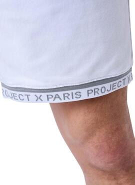 Proyecto Bermuda X París blanco contrastado para hombres.