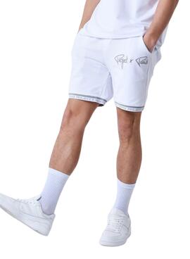 Proyecto Bermuda X París blanco contrastado para hombres.
