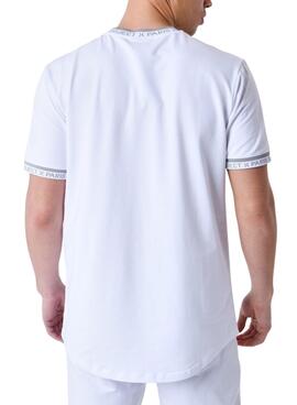 Maillot Project X Paris logo brodé blanc pour hommes
