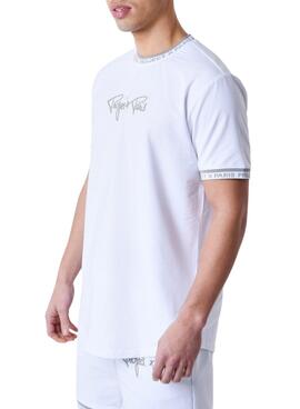Maillot Project X Paris logo brodé blanc pour hommes