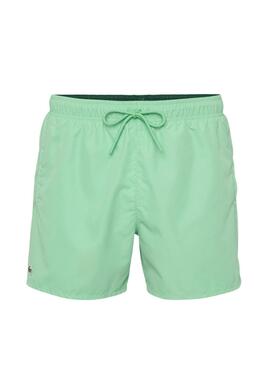 Maillot de bain Lacoste vert à séchage rapide pour homme