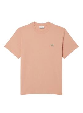 T-shirt Lacoste logo corail pour homme