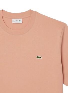 T-shirt Lacoste logo corail pour homme