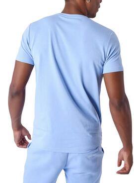 T-shirt Project X Paris Embroidery bleue pour homme