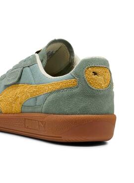 Chaussures Puma Palermo vertes pour homme