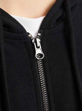 Sudadera Jack and Jones Simon noire pour homme.