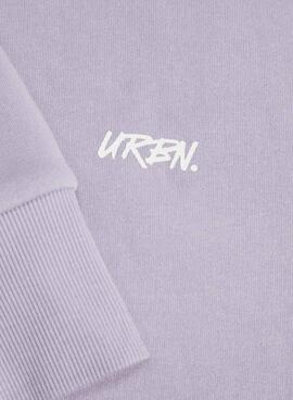 Sweatshirt Jack and Jones Script violet pour homme