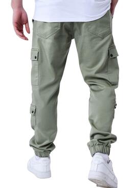Pantalon Project X Paris cargo vert pour homme