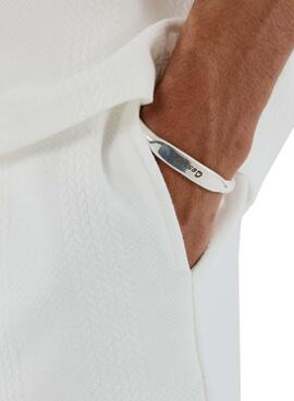 Proyecto Bermuda X París de punto blanco para hombre.
