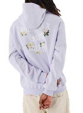 Sweat à capuche Project X Paris Galerie violet pour homme
