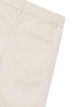 Bermuda Mayoral en serge chino beige basique pour enfant