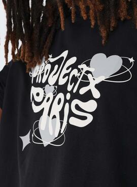 T-shirt Project X Paris Graffiti noir pour homme.
