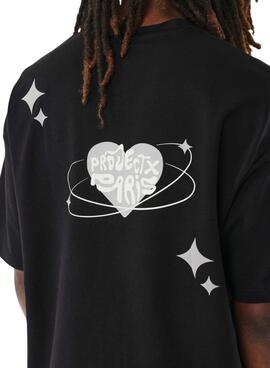 T-shirt Project X Paris Graffiti noir pour homme.