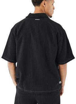 Chemise Project X Paris logo brodé noir pour homme