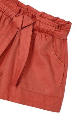 Short fluide à lacets Mayoral pour fille