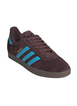 Chaussures Adidas Gazelle marron pour hommes