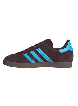 Chaussures Adidas Gazelle marron pour hommes