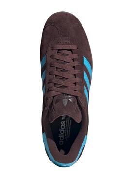 Chaussures Adidas Gazelle marron pour hommes