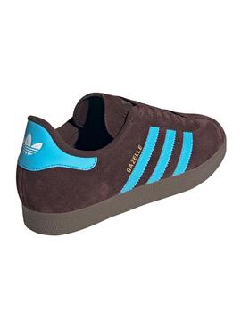 Chaussures Adidas Gazelle marron pour hommes