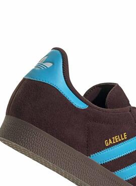 Chaussures Adidas Gazelle marron pour hommes
