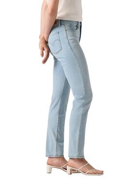Jean Levi's 312 Shaping Slim Fit bleu pour femme