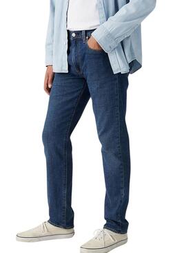 Pantalon en jean Levis 502 Taper marine pour homme