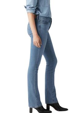 Jean Levi's 315 Shaping Bootcut bleu pour femme