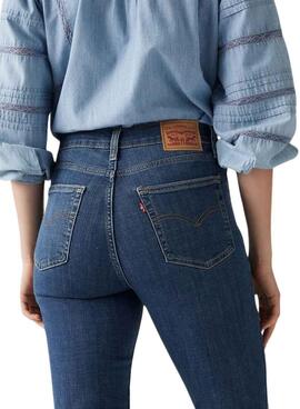 Jean Levi's 724 High-Rise Straight bleu pour femme