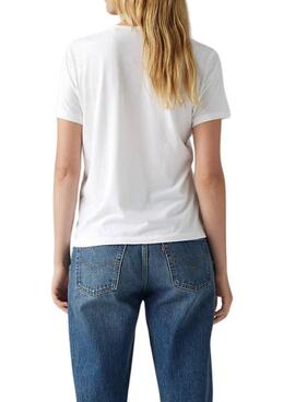 T-shirt Levi's Graphic Iconic Tee blanc pour femme
