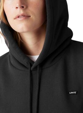 Sweat à capuche Levi's Everyday noir pour femme