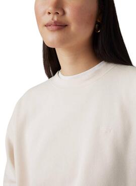 Sweat Levi's Everyday blanc pour femme