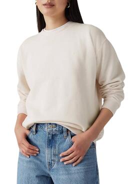 Sweat Levi's Everyday blanc pour femme