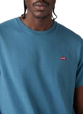 T-shirt Levi's Hosemark Tee bleu pour homme