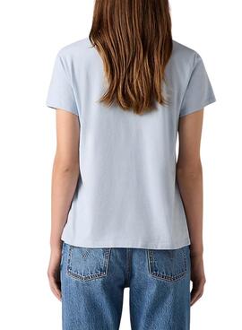 Débardeur Levi's Perfect Tee Skyway bleu pour femme
