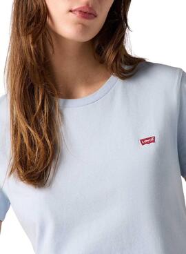 Débardeur Levi's Perfect Tee Skyway bleu pour femme