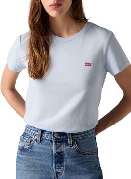 Débardeur Levi's Perfect Tee Skyway bleu pour femme