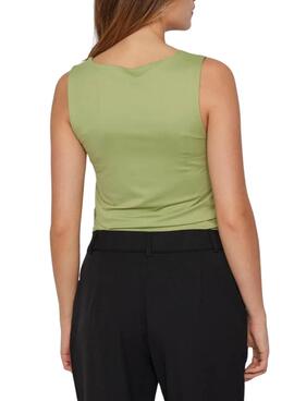 Haut Vila Kenza vert pour femme