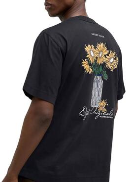 T-shirt Jack and Jones Islington noir pour homme