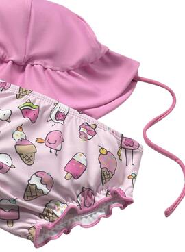 Ensemble Mayoral 3 pièces rose pour bébé