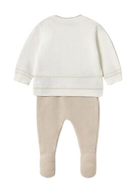 Ensemble Mayoral chaussettes et pull pour nouveau-né