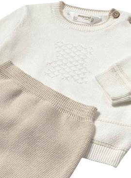 Ensemble Mayoral chaussettes et pull pour nouveau-né