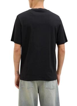 T-shirt Jack and Jones Palm noir pour homme